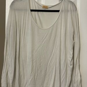 Piko 1988 White Long Sleeve Top